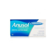 ANUSOL SUPPOSITORIES 12 PCK