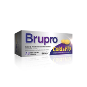 Brupro Cold & Flu 200mg/30mg FC Tabs 24 Tabs Rowa PH ONLY
