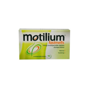 MOTILIUM FASTMELTS 10MG ORO TABS 10 TABS PH ONLY