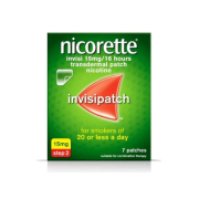 NICORETTE INVISI X STR 15MG 16HRS PATCH 7PATCH PH ONLY