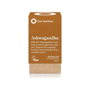 One Nutrition Ashwagandha Food Supplement 60 capsules