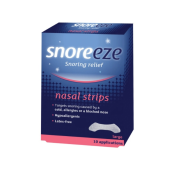 SNOREEZE NASAL STRIPS 10S LARGE