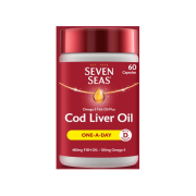 SEVEN SEAS CLO OAD VITAMIN D 60 CAPS