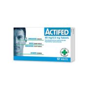 Actifed tablets 12's