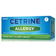Cetrine Allergy  7 tablets