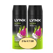 Lynx Epic Fresh Deodorant Bodyspray Duo