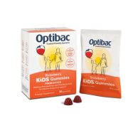 Optibac Strawberry Kids Digestive Supplement 30 Gummies