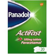 Panadol ActiFast Paracetamol 500mg 20tablets