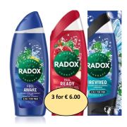 Radox Shower Gel Trio for Men