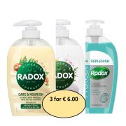 Radox Hand Soap Trio