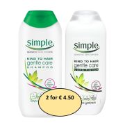 Simple Kind To Skin Shampoo Conditioner Duo