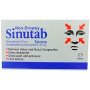 Sinutab 15 tablets 