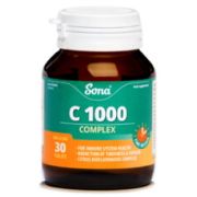 Sona Vitamin C Complex 1000mg 30's