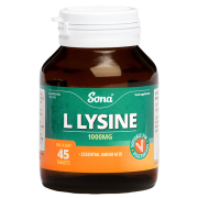 Sona L-Lysine 1000mg 45's
