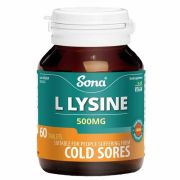 Sona L-Lysine 500mg 60's