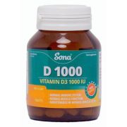Sona Vitamin D 1000iu 60's